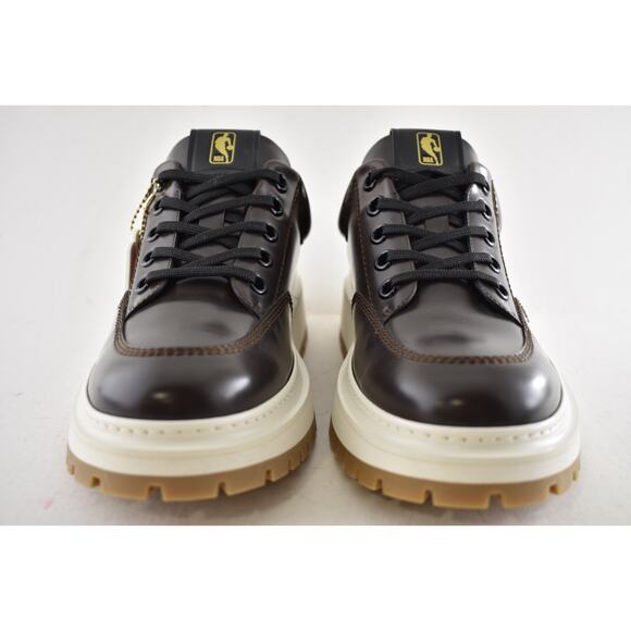 Louis Vuitton LV x NBA Abbesses Derby Ebony Brown Monogram Sneaker UK 9 US 10 11 - Picture 10 of 16
